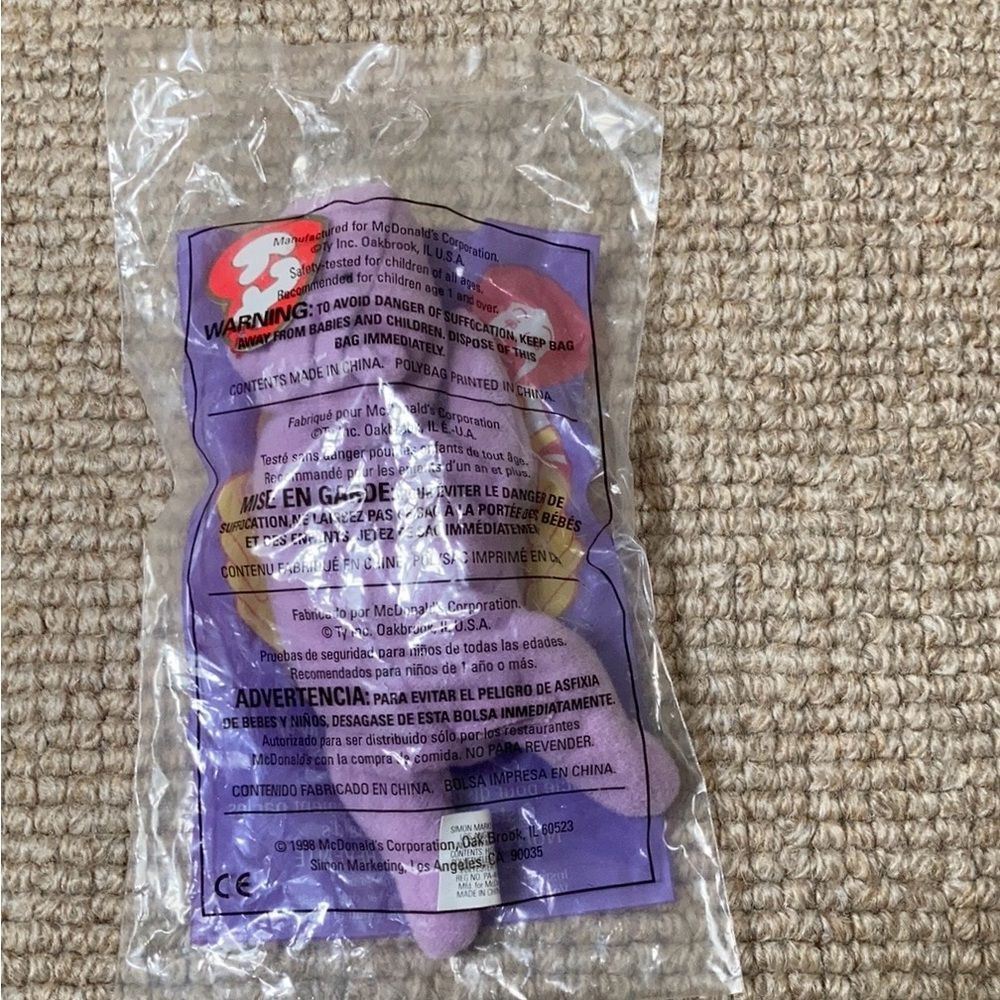 Happy the Hippopotamus Teenie Beanie Baby